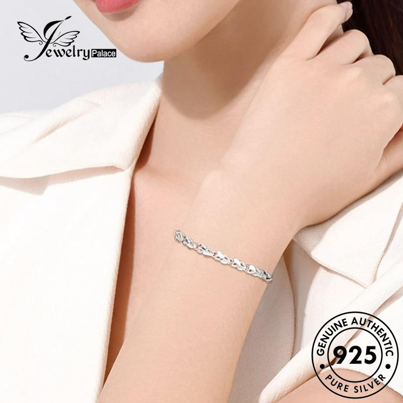 Jewelrypalace925gelang Love Perak Wanita Fashion Asli B645