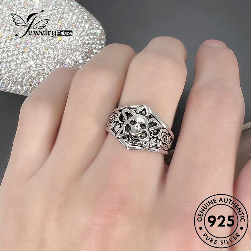 Jewelrypalace Cincin Rose Perak Asli925 Wanita Pribadi R1778