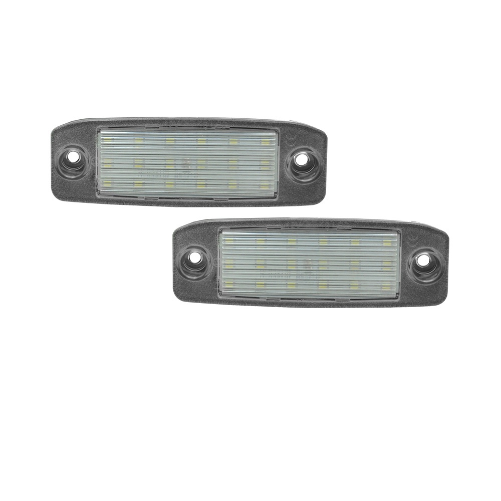 2pcs Lampu Plat Nomor LED Belakang Mobil Putih Lampu Plat Nomor Untuk Hyundai Tucson 2005-2009