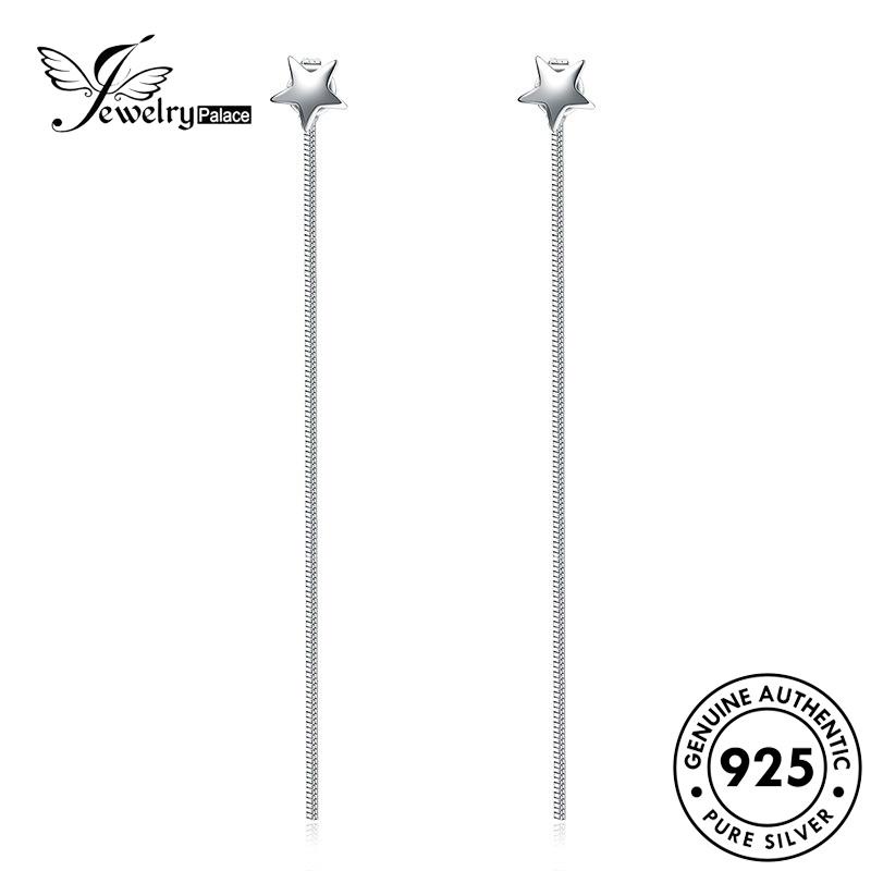 Jewelrypalace Asli Manis Anting Tusuk Bintang925 Perak Wanita E530