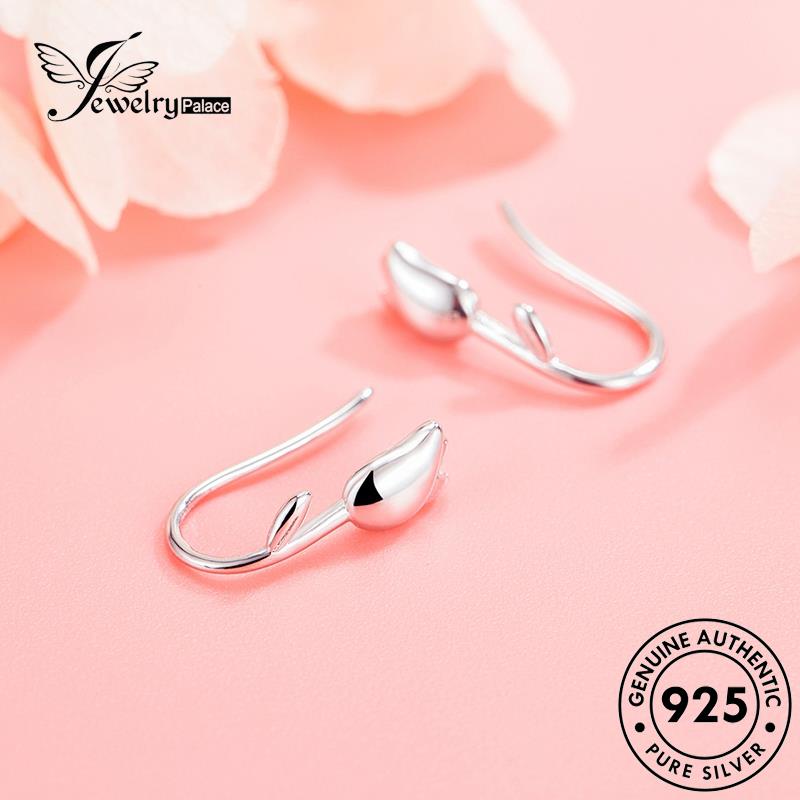 Jewelrypalace Tulip Wanita925 Perak Asli Fresh Anting Kait E782