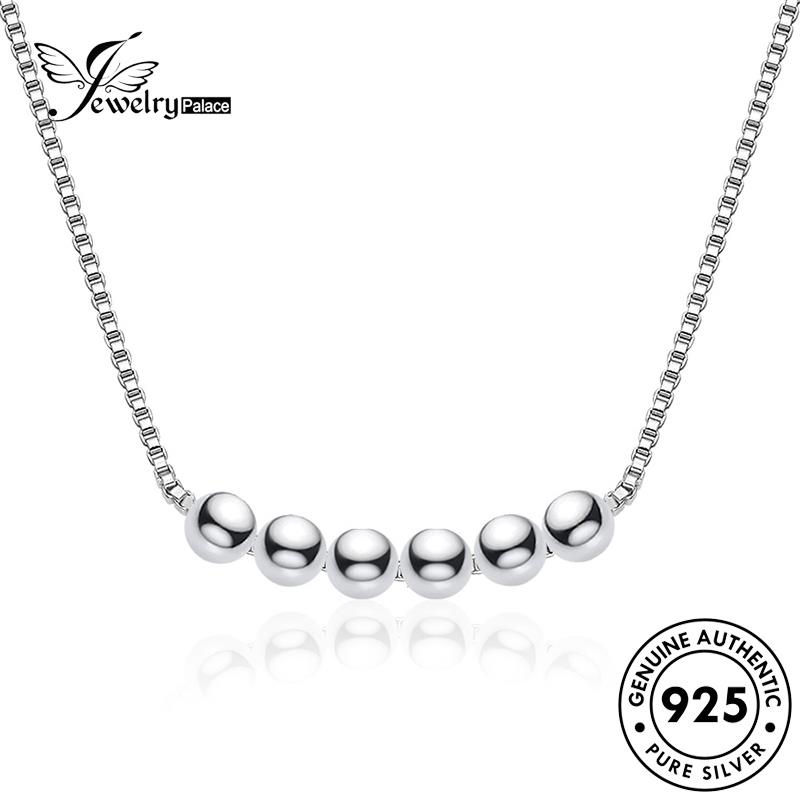 Jewelrypalace Kalung Perak925 Fashion Wanita Asli Bulat N28