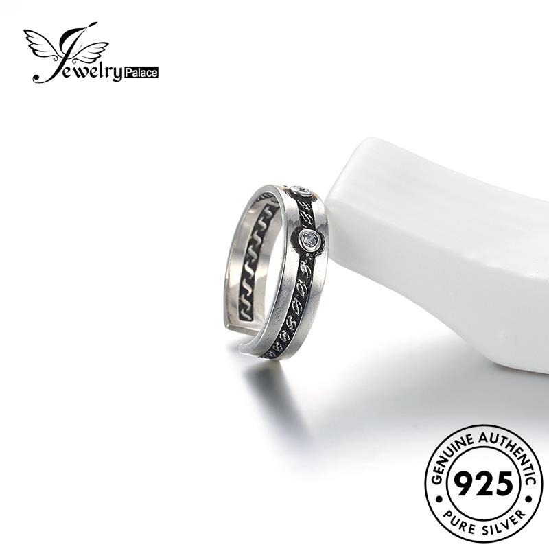 Jewelrypalace Cincin Asli Vintage Twine Perak925 Wanita R258