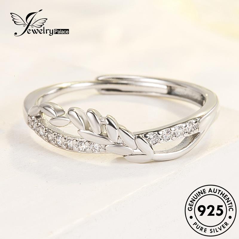 Jewelrypalace Gandum Asli Couple925 Cincin Telinga Perak Kreatif Dari R306