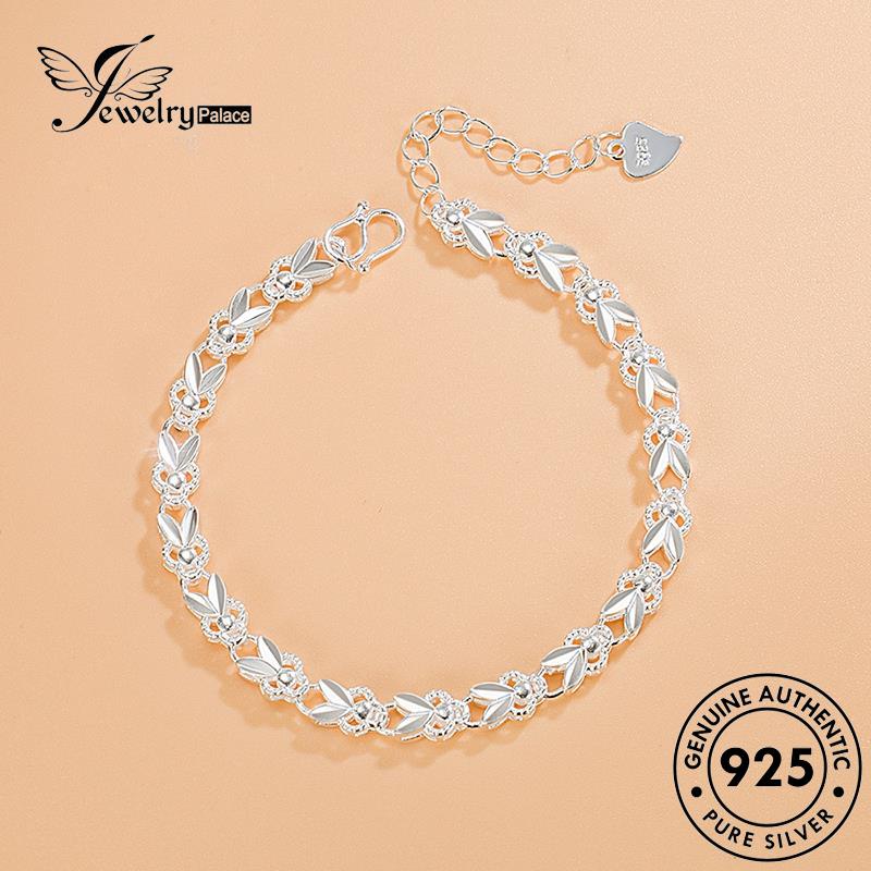 Jewelrypalace Gelang Bunny Perak925 Asli Wanita Beruntung B235