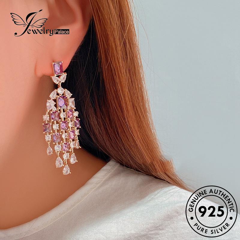 Jewelrypalace Anting925 Drop Perak Wanita Asli E1054