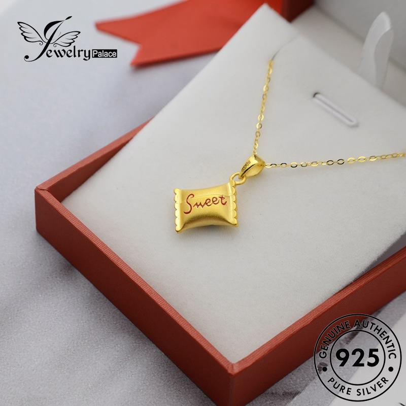 Jewelrypalace Emas925 Perak Asli Candy Kalung Wanita Manis N336