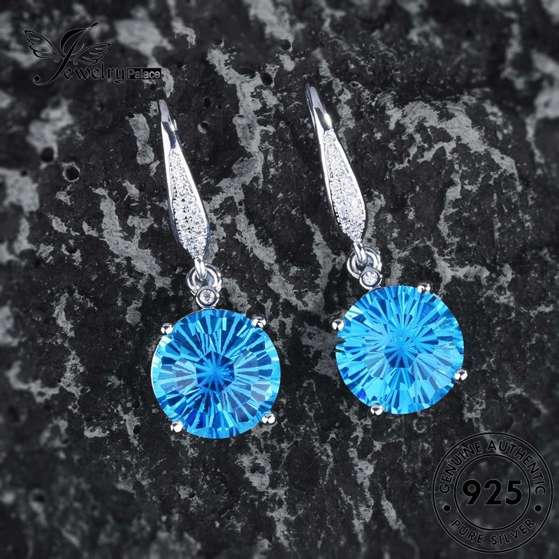 Jewelrypalace Perak Wanita925 Citrine Kalung Fashion Asli Set S206