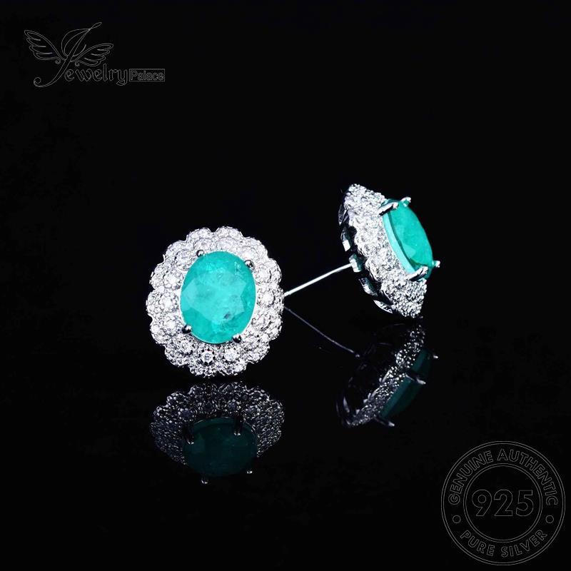 Jewelrypalace Wanita Asli Kalung Aquamarine Fashion Perak925 Set S400