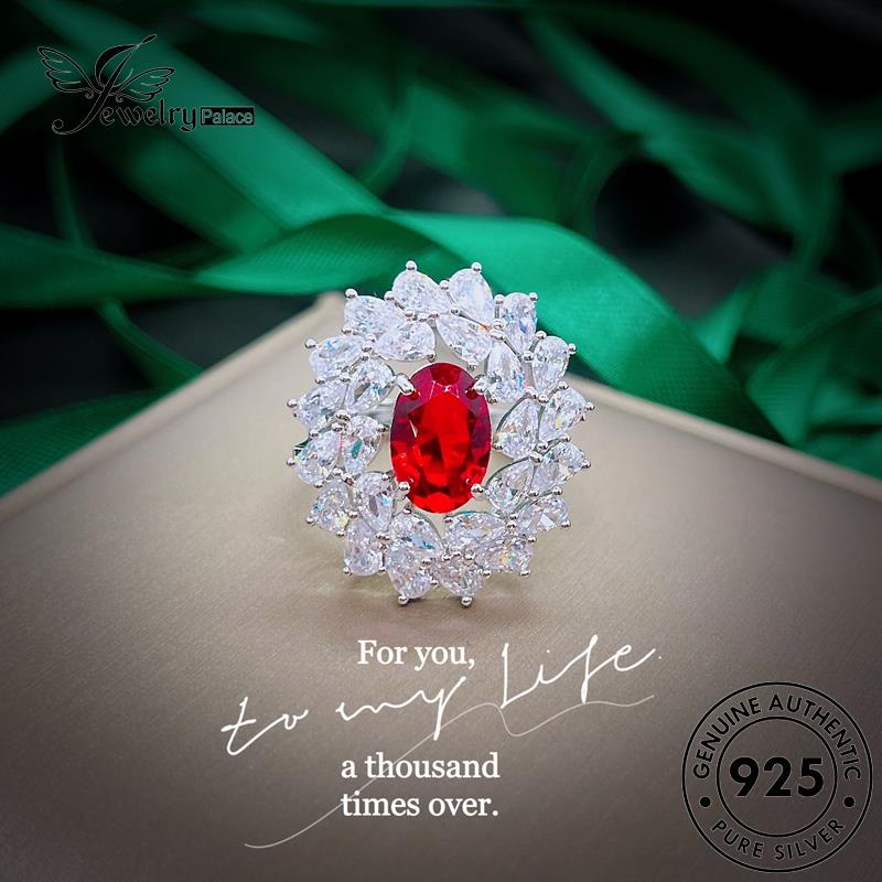 Tempat Perhiasan Wanita Bulat925 Kalung Perak Set Asli Emerald S553