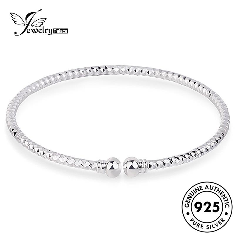 Jewelrypalace Car Flowers Wanita Perak Asli Simple925 Gelang B316