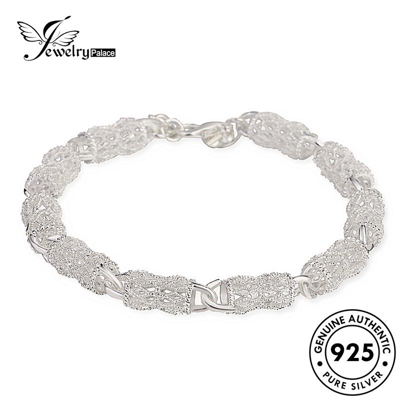 Jewelrypalace Gelang Perak925 Hollow Asli Lampion Wanita B550