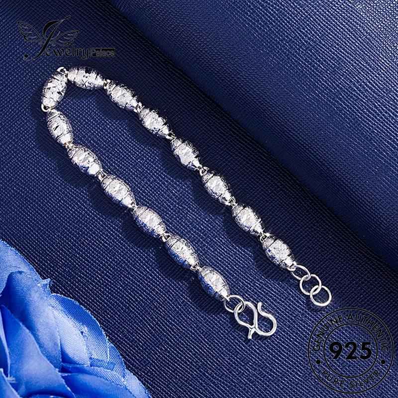 Jewelrypalace Wanita Korea Millet Versi Perak925Manik Gelang Asli B576