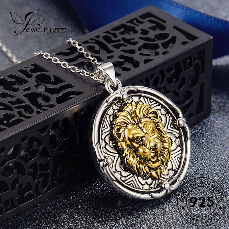 Jewelrypalace Perak Asli Kalung Wanita Lion925 Retro N1102