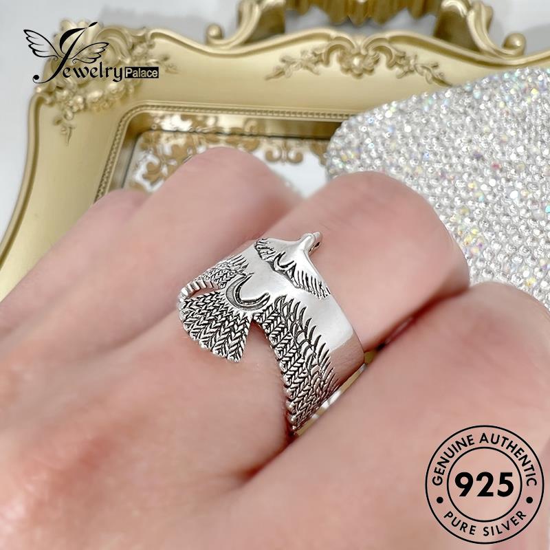 Jewelrypalace Eagle Retro Asli Cincin Perak Wanita925 R1743