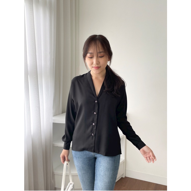 Kadaka T-0400 Kemeja Wanita Long Sleeves Shirt