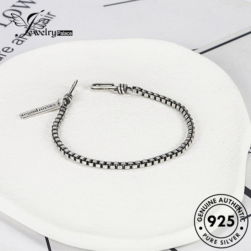 Jewelrypalace Silver Gelang Huruf Wanita Asli925 Pribadi B212