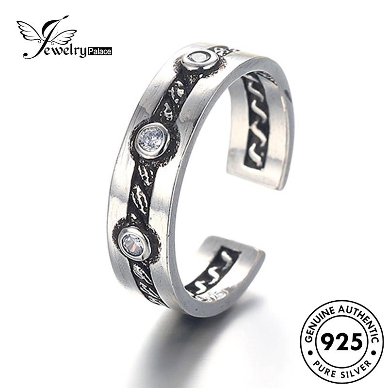 Jewelrypalace Cincin Asli Vintage Twine Perak925 Wanita R258