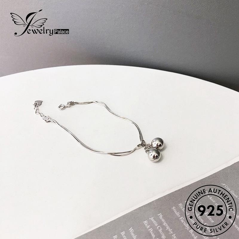 Jewelrypalace Bell Perak925 Wanita Gelang Asli B113