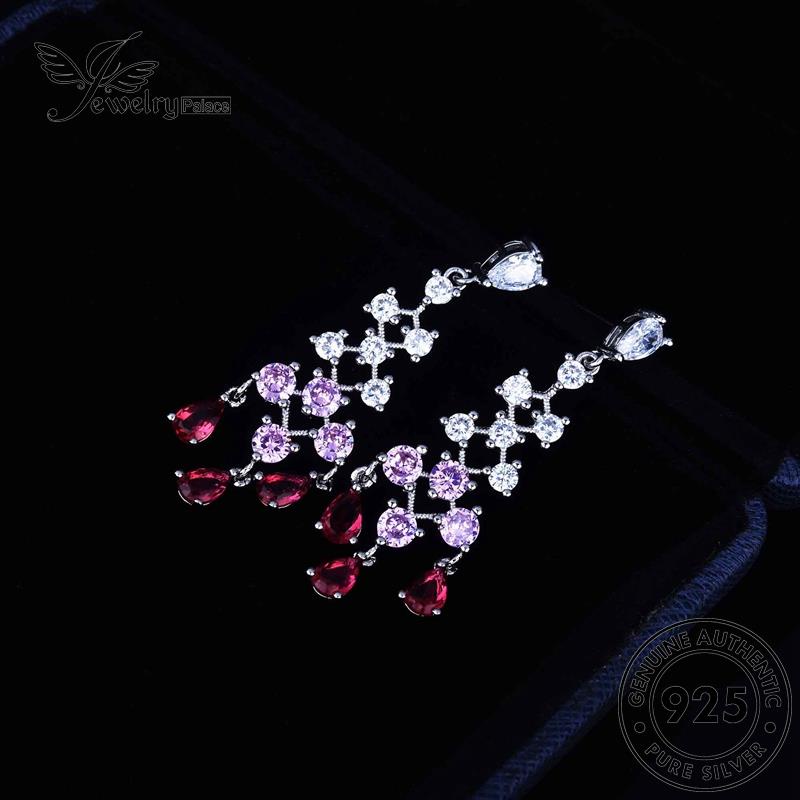 Jewelrypalace Anting Hoop Perak Wanita Asli925 E1100