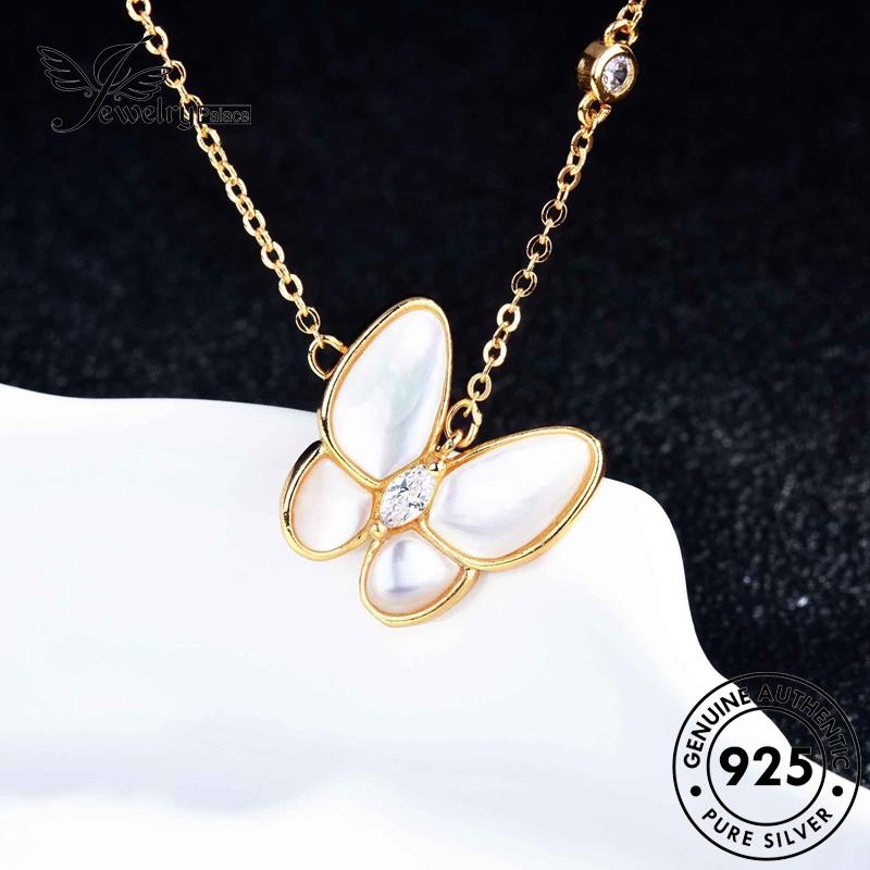 Jewelrypalace Kalung Perak Kupu-Kupu Wanita Lucu Asli925 N1248