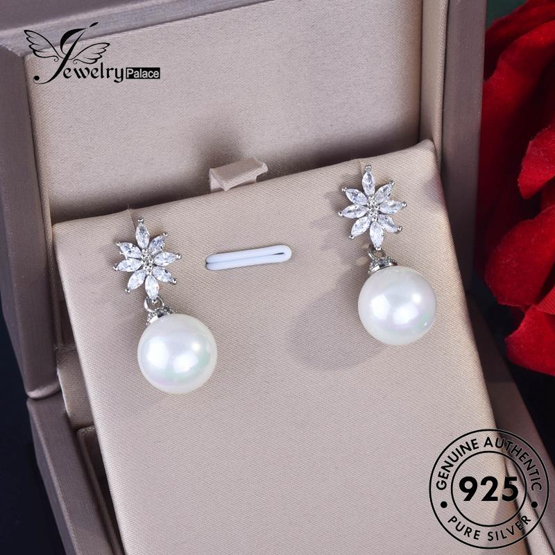 Jewelrypalace Set Kalung Kreativitas Asli Perak925 Wanita Mutiara S302