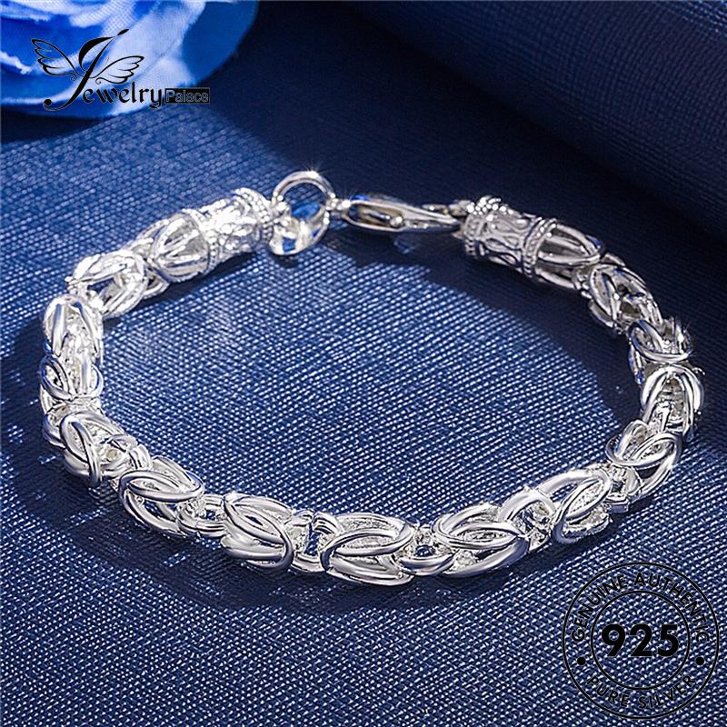 Jewelrypalace Fashion925 Gelang Pemimpin Asli Wanita Perak B450