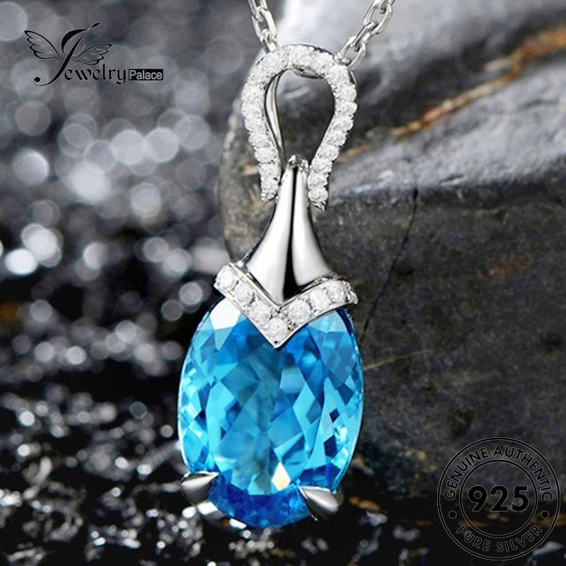 Jewelrypalace Kalung Temperamen Wanita Asli Perak Safir925 N1125