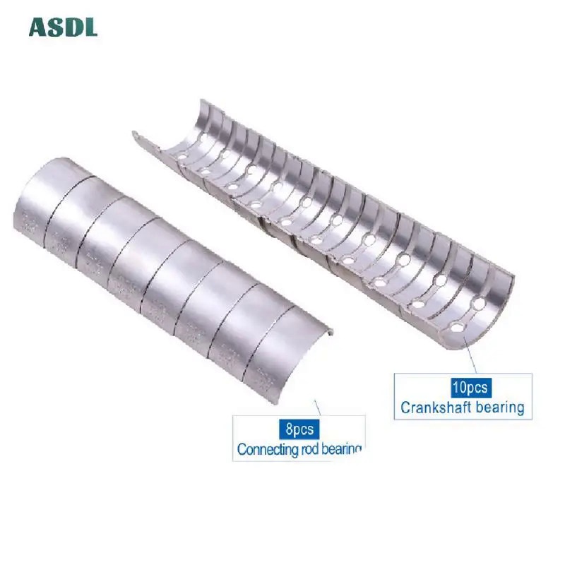 ❤Motorcycle Engine Crankshaft  & Connecting Rod Bearing Set STD  25  50 0.25 0.50 For Yamaha YZF600 