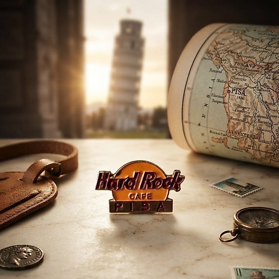 Pin Koleksi Hard Rock Cafe Pisa