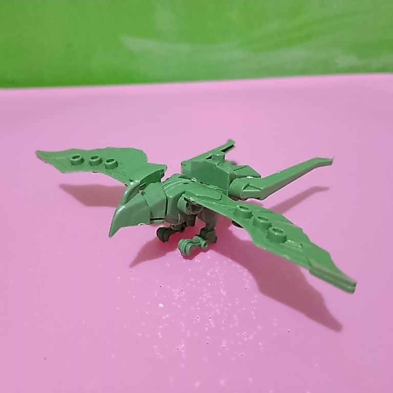 Figure Part Megazord POWER RANGERS WILD FORCE - GAO EAGLE - Murah Retro Vintage Rare Koleksi Mainan 