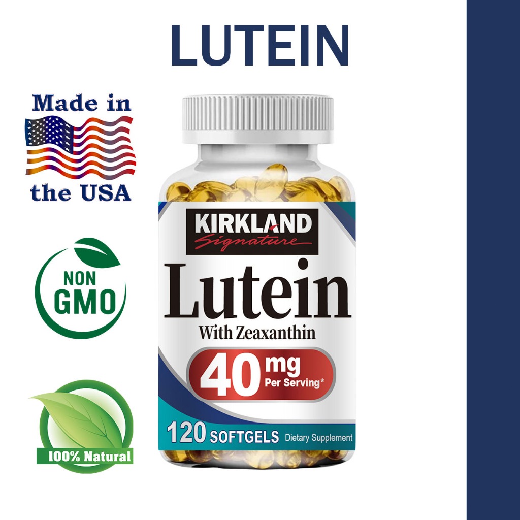 Suplemen Kesehatan Mata – Kapsul Lutein & Zeaxanthin – Suplemen Mata untuk Perlindungan dari Cahaya 