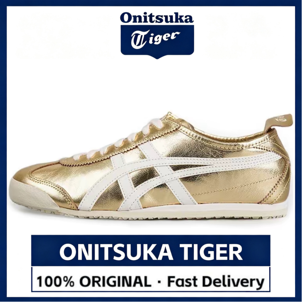 Onitsuka Tiger Mexico Gold colored casual shoes for both men and women