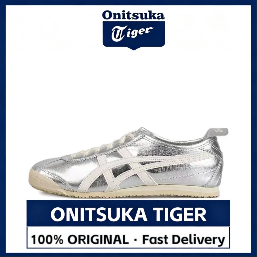 Onitsuka Tiger Mexico Casual shoes for both men and women in silver