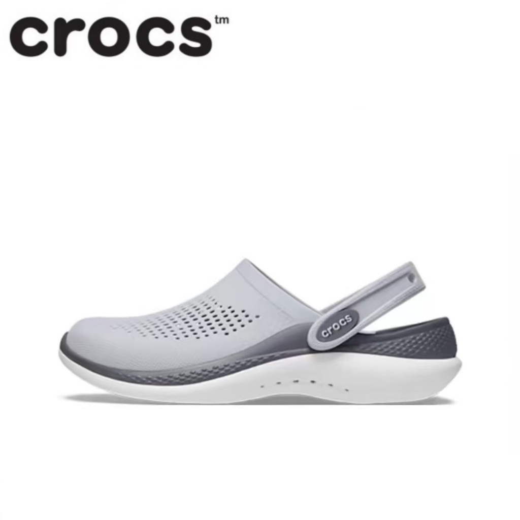 Crocs LiteRide 360 Gradient Grey Waterproof Slide Adjustable Outdoor Casual Shoes