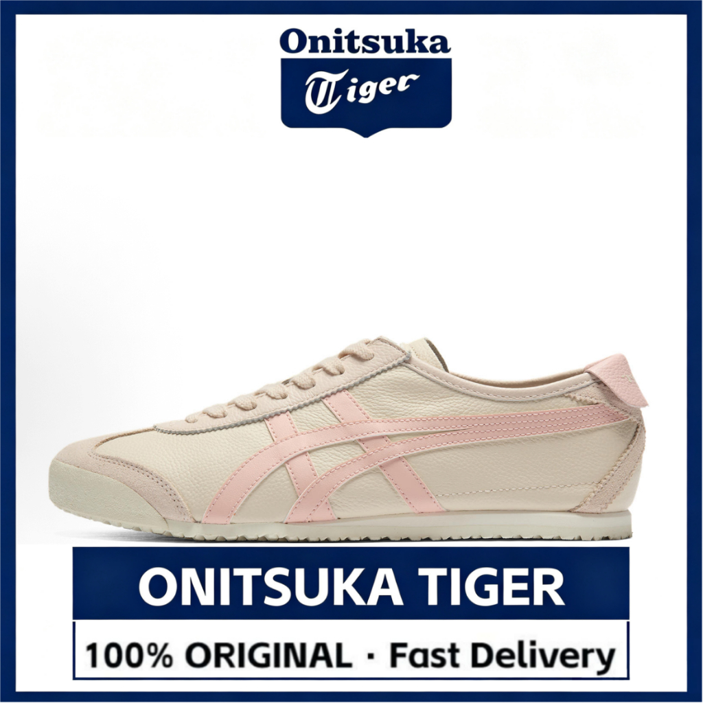 Onitsuka Tiger Mexico Casual shoes for men and women, beige-pink