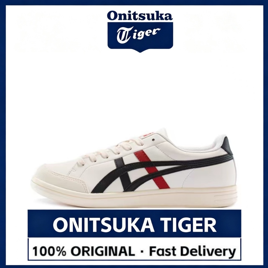 Onitsuka Tiger Board shoes for both men and women, white and black