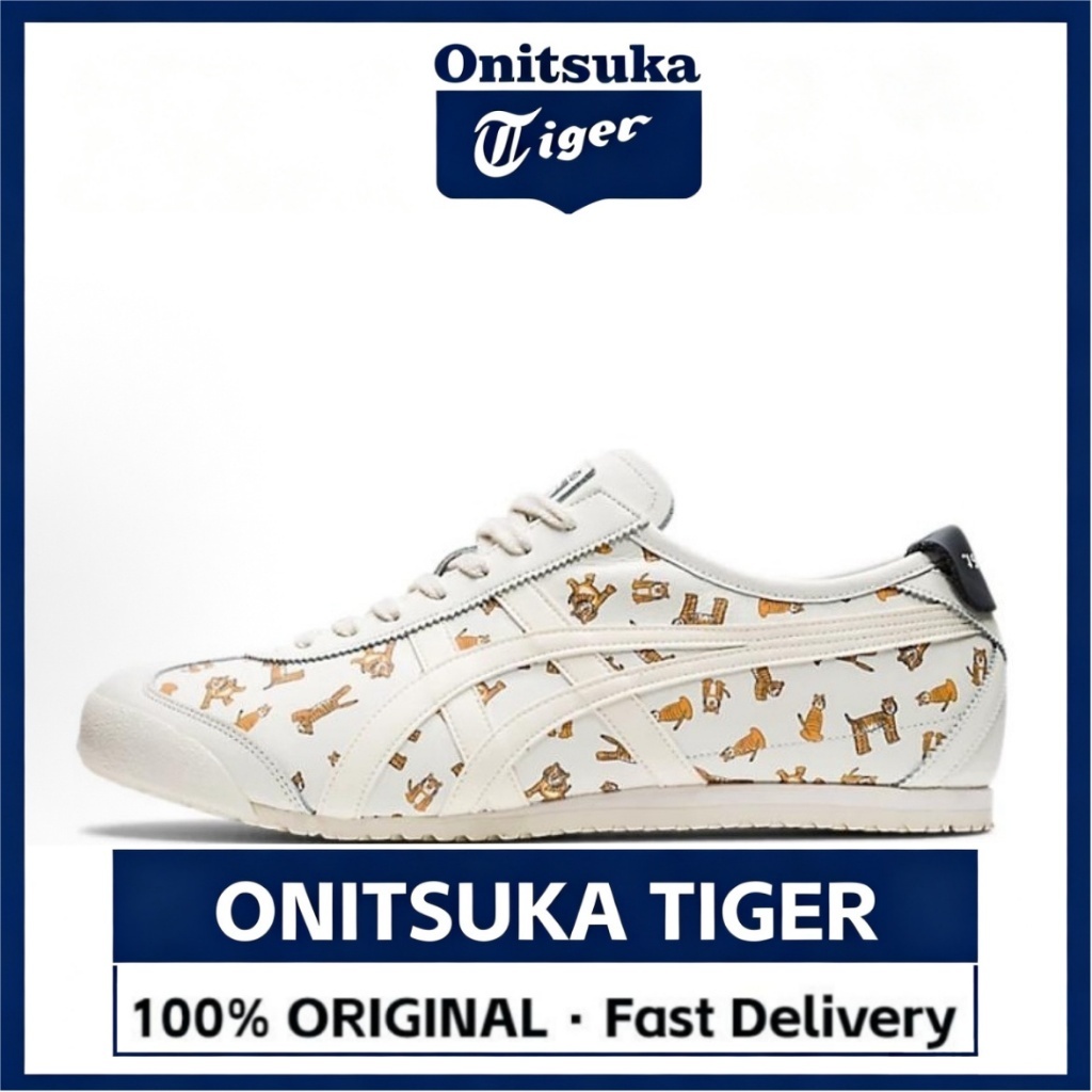 Onitsuka Tiger Mexico Milk white casual shoes for both men and women