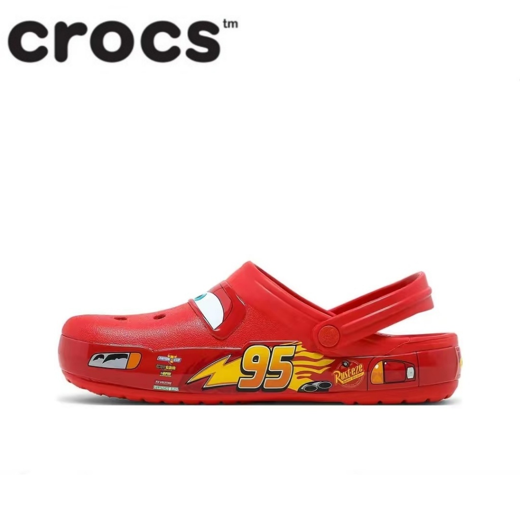 Crocs Lightning McQueen Red Slippers