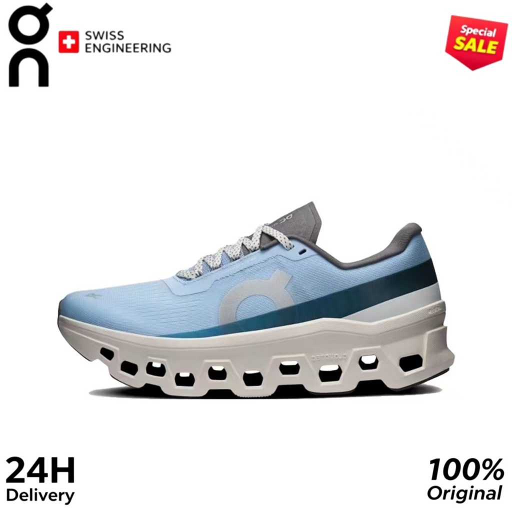 On Cloud MONSTER Women's running shoes in blue