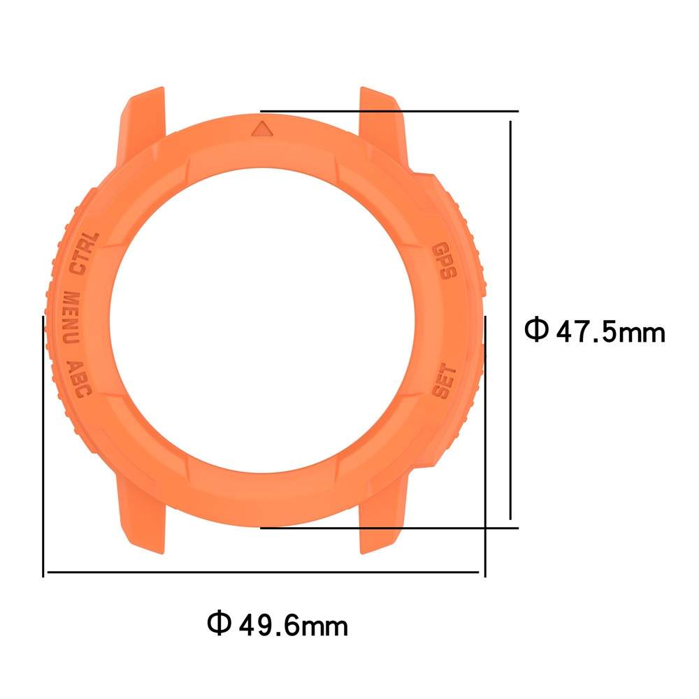 Tpu Case Cover Untuk Garmin Instinct Crossover Protector Smart Watch Edge Frame Shell Parts