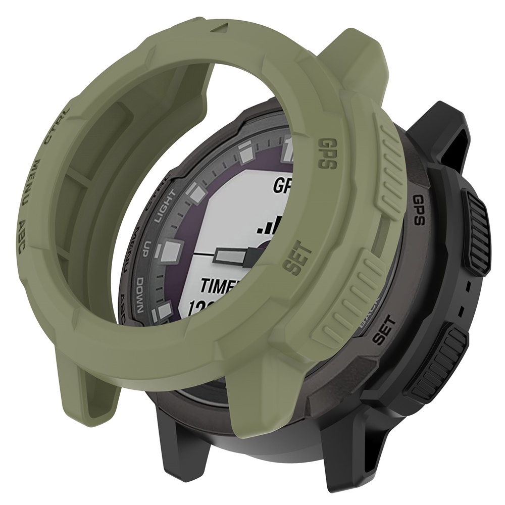 Tpu Case Cover Untuk Garmin Instinct Crossover Protector Smart Watch Edge Frame Shell Parts