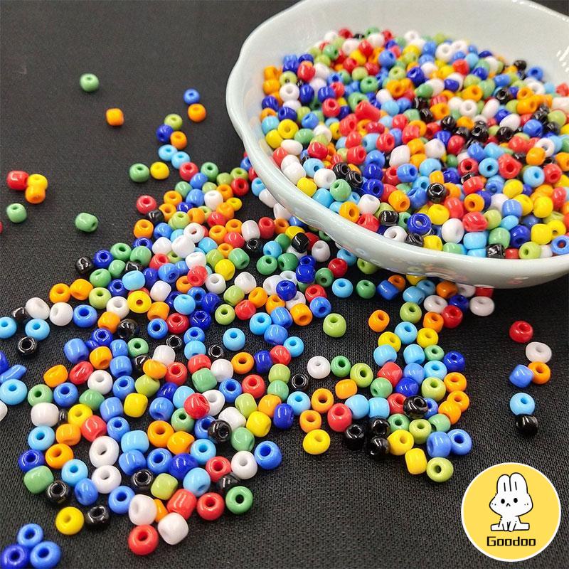 Mute Pasir / Glass Beads / Mute / Manik Manik Kecil / Bahan Aksesoris / kerajinan Tangan -Doo