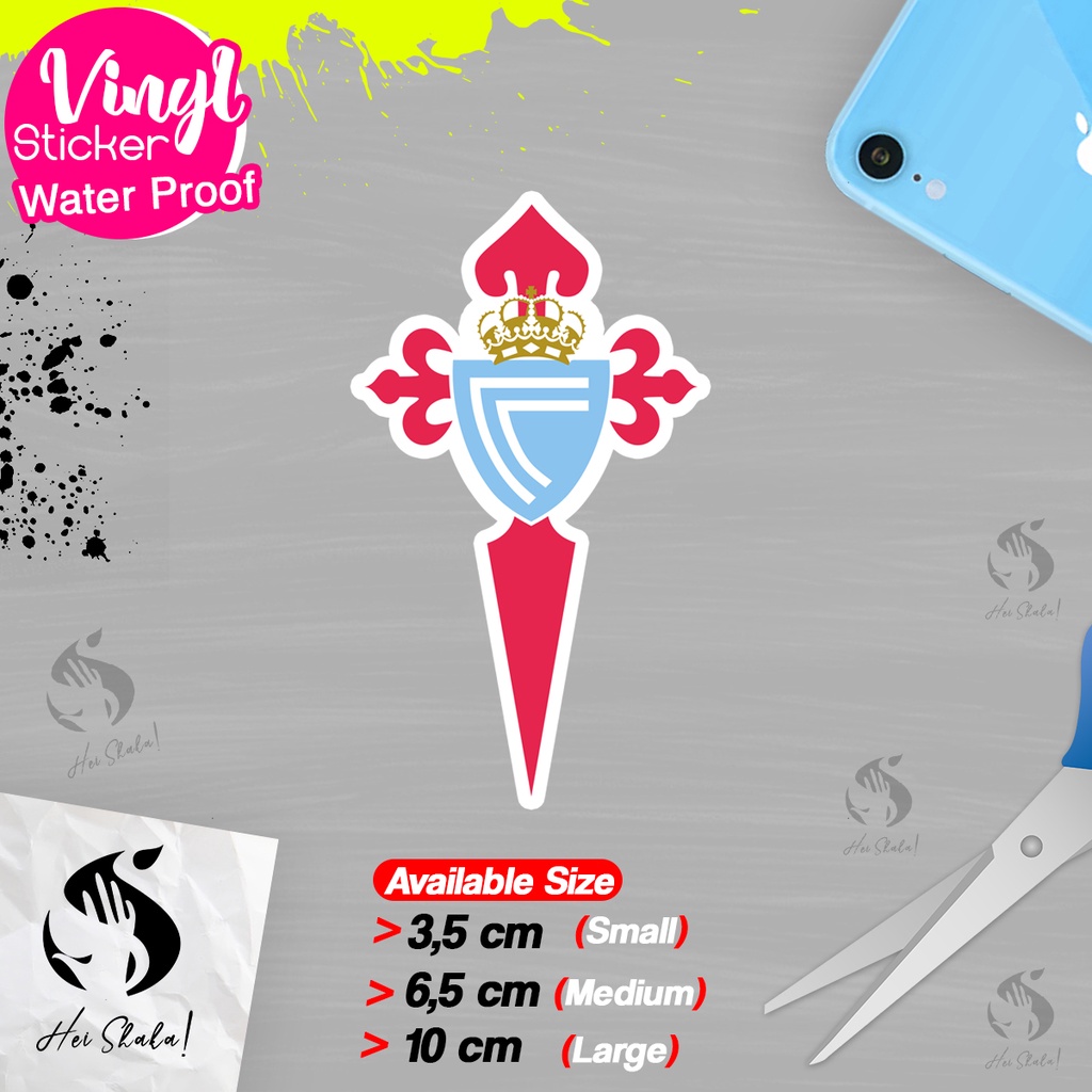 

Stiker Celta Vigo Klub Sepak Bola Liga Spanyol Sticker Logo Satuan Bahan Anti Air