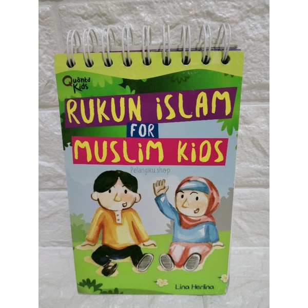 Rukun Islam For Muslim Kids - Buku Anak Flashcard Quanta Kids