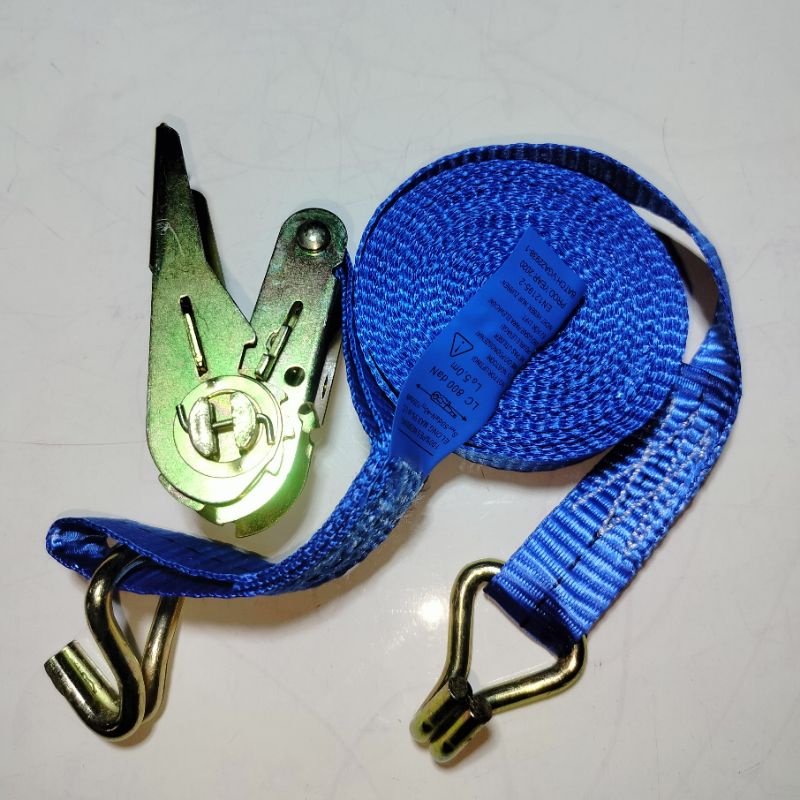 trekbelt, track belt ,Ratchet Tie Down 5M Tali Pengikat Tali Trekbelt