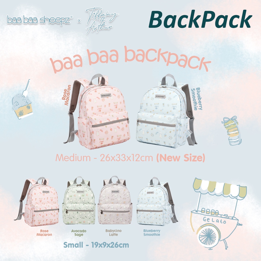 Baabaasheepz Backpack / Tas Ransel Anak Baa Baa Sheepz