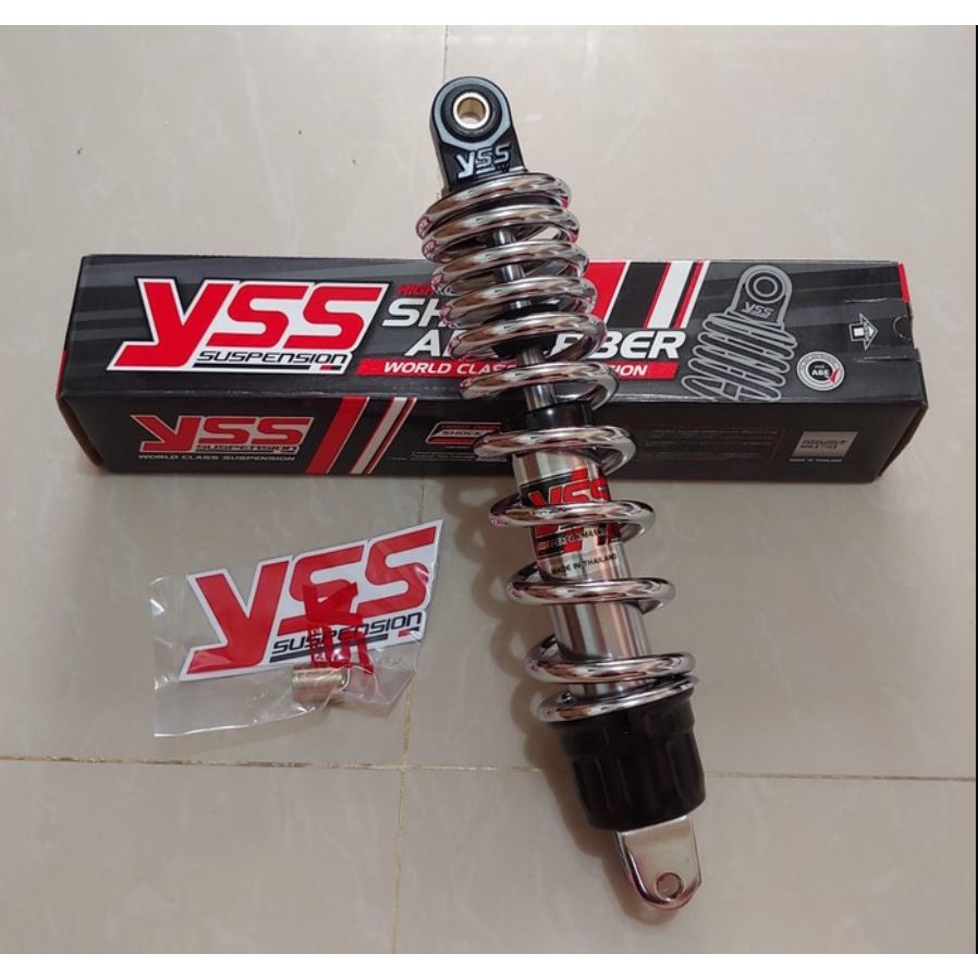 # shock YSS matic crome shock yss untuk motor ukuran 330mm vario beat scoppy genio