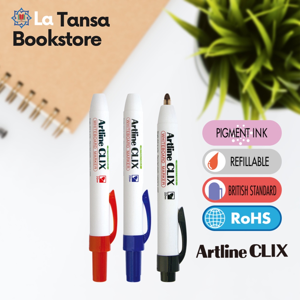 

ARTLINE WHITEBOARD CLIX MARKER EK-573A