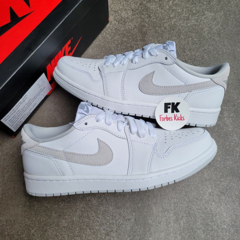 Air Jordan 1 Low Retro OG Neutral Grey (2021) || shadow light smoke grey 1.0 3.0